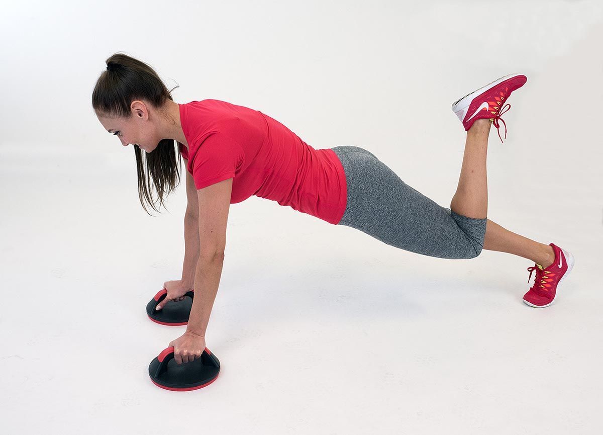 Push-Up Håndtak - Avlastning av håndleddene