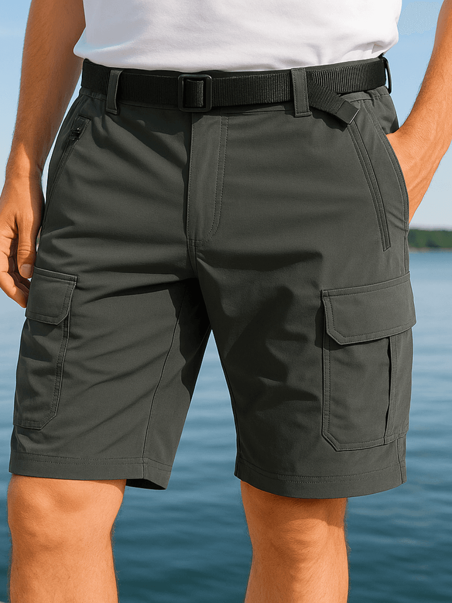 Veten shorts herre grå